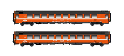 Hobbytrain H25501  2er-Set Personenwagen Bpm 2.Kl. (UIC...