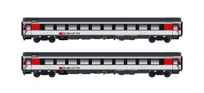 Hobbytrain H25503  2er-Set Personenwagen Bpm 2.Kl. (UIC...