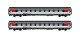 Hobbytrain H25503  2er-Set Personenwagen Bpm 2.Kl. (UIC Z1)  Ep. VI SBB