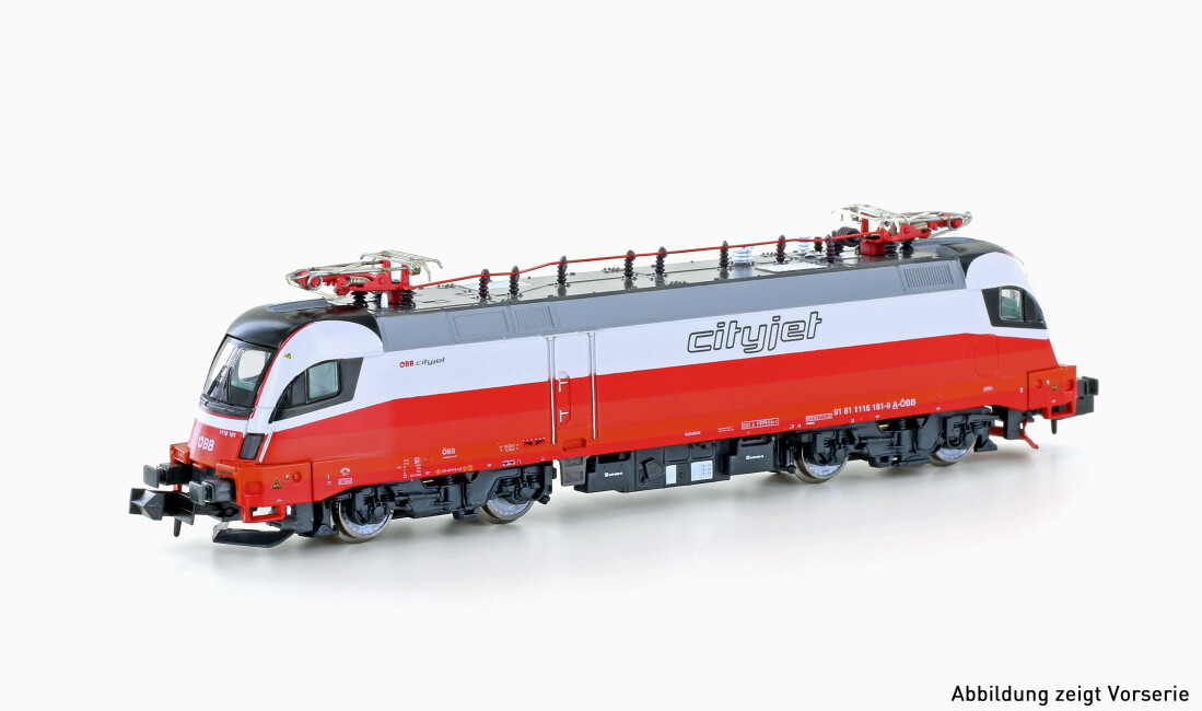 Hobbytrain H2786  E-Lok Rh 1116 181 Cityjet  Ep. VI ÖBB