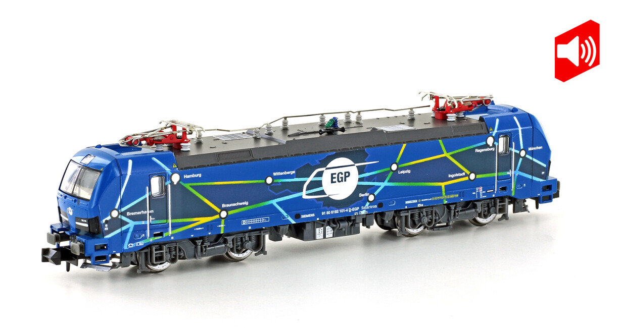 Hobbytrain H3006S  E-Lok BR 192 Vectron Smartron  Ep. IV EGP Sound