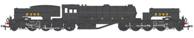 Heljan HE30003  Dampflok Class U1 Garrat No.2395  Ep. II...