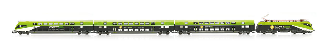 Jägerndorfer JC10412  Personenzug mit E-Lok Rh 1116 4-teilig CAT  Ep. VI ÖBB Sound  AC