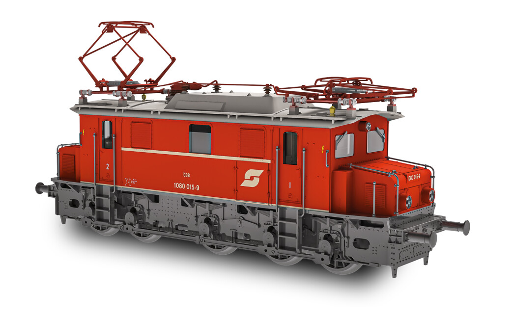 Jägerndorfer JC21100  E-Lok Rh 1080 rot  Ep. IV ÖBB