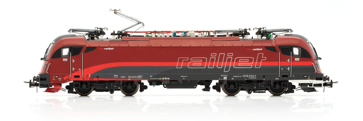 Jägerndorfer JC29700  E-Lok Rh 1216 Taurus Railjet DANI  Ep. VI ÖBB