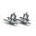 J&auml;gerndorfer JC51002  D-Line Klemme 2 Stk. silber