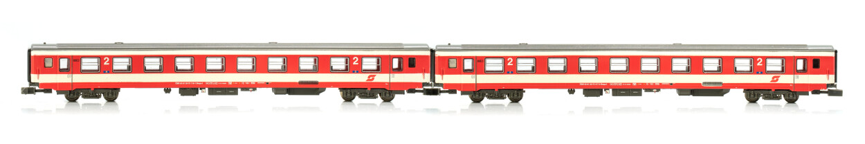 Jägerndorfer JC60270  2er-Set Personenwagen Sparlack  Ep. IV ÖBB