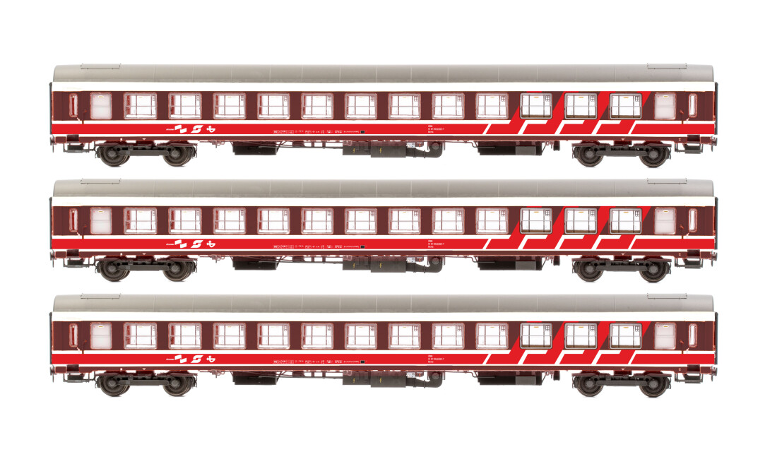 Jägerndorfer JC61403  3er-Set Begleitwagen UIC-XRoLa  Ep. IV ÖBB