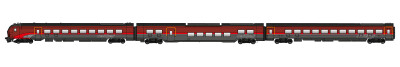 J&auml;gerndorfer JC72300  3er-Set Personenwagen Railjet...