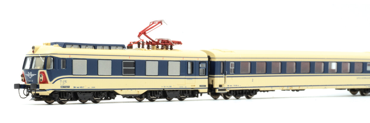 Jägerndorfer JC74310  E-Triebzug Rh 4010.17 Flügelrad 6-teilig  Ep. III ÖBB