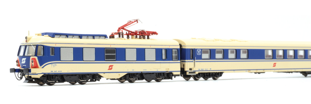 Jägerndorfer JC74410  E-Triebzug Rh 4010.29  Pflatsch 6-teilig  Ep. IV ÖBB