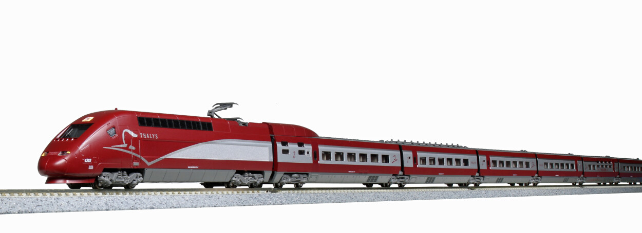 Kato K101658  E-Triebzug TGV Thalys PBKA neues Design 10-teilig  Ep. VI SNCF