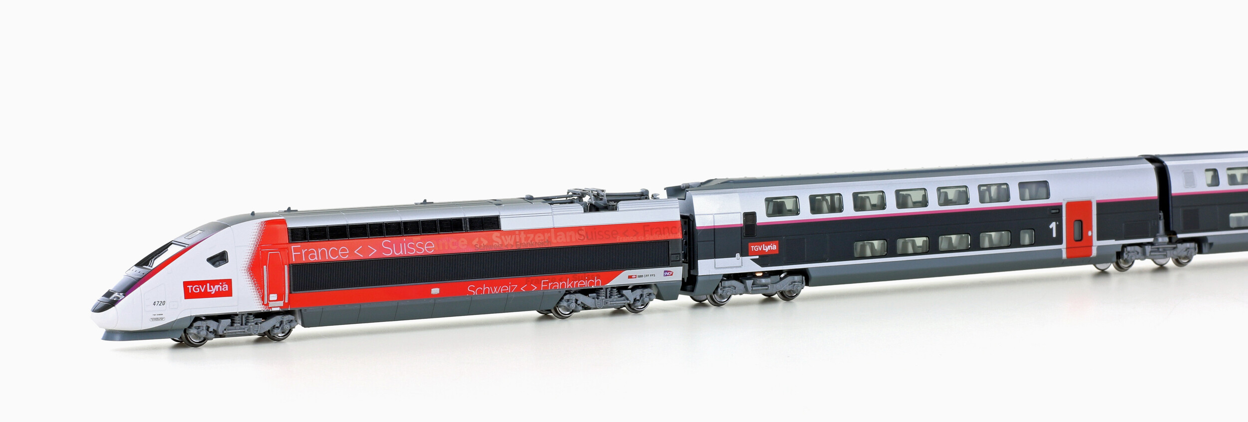 Kato K101762 E-Triebzug TGV Duplex Lyria 10-teilig Ep. VI SNCF