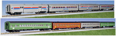 Kato K1061971  8er-Set Personenwagen Rainbow Era  Ep. IV...