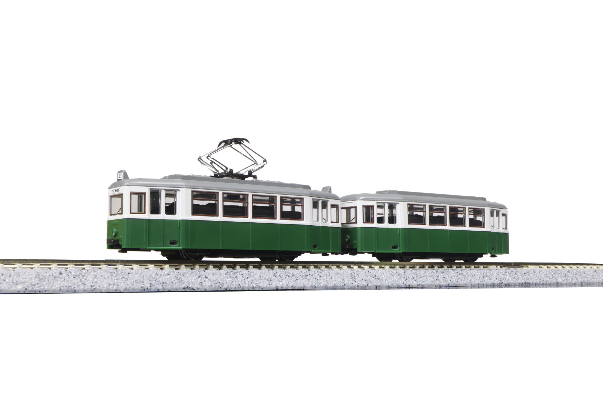 KATO k14633 Düwag Tram 2-1lg \"ジャガーメイスタ\" Straßenbahn Düwag, 2-tlg., gelb/weiß - Lemke