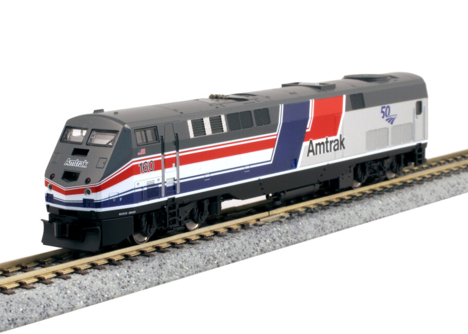 Kato K1766038  Diesellok GE P42 #160, 50th An., Dash 8  Ep. VI Amtrak