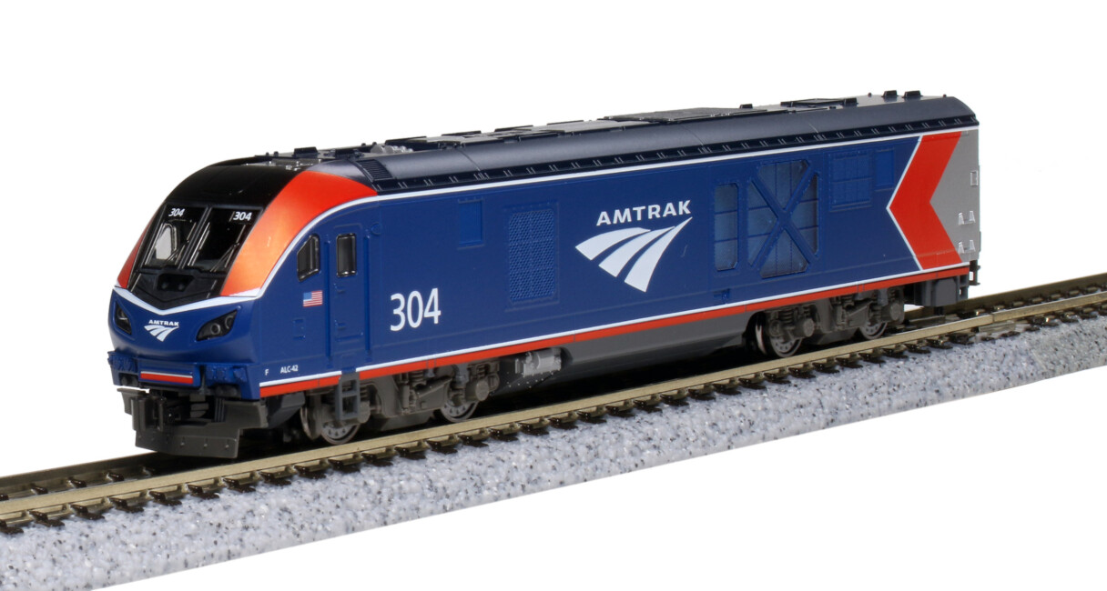 Kato K1766053  Diesellok ALC-42 Charger #304, Phase VI  Ep. VI Amtrak