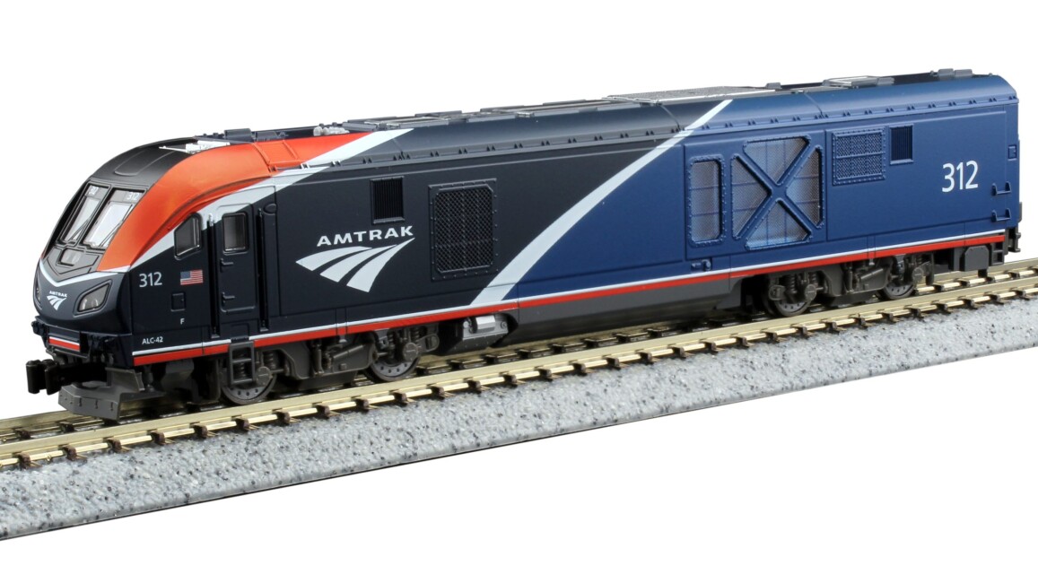 Kato K1766054  Diesellok ALC-42 Charger #312, Pase VII  Ep. VI Amtrak