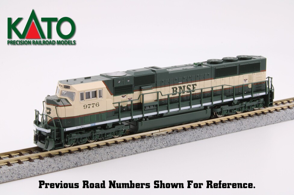 Kato K1766503  Diesellok EMD SD70MAC #9647, Merger Scheme  Ep. V BNSF