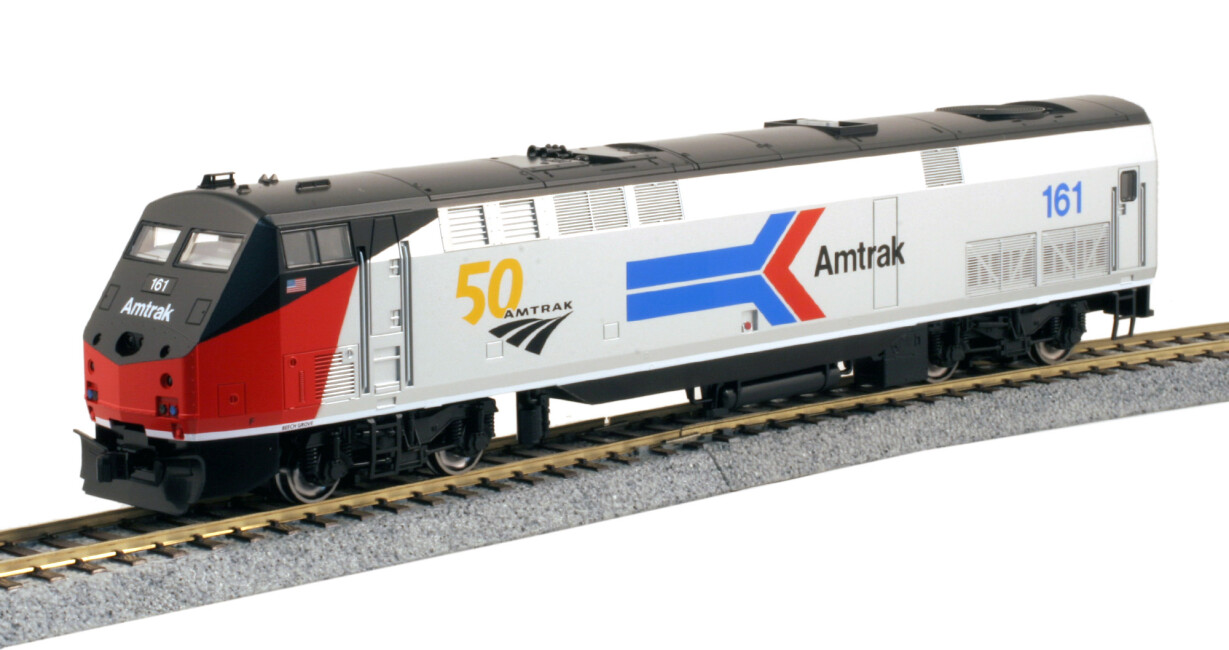 Kato K376114  Diesellok GE P42 #161, 50th An., Phase I  Ep. VI Amtrak