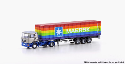 MiNis LC4066  MAN F90 Container-Sattelzug MAERSK