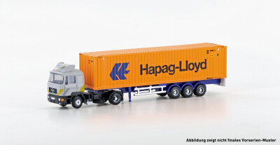 MiNis LC4068  MAN F90 Container-Sattelzug Hapag-Lloyd