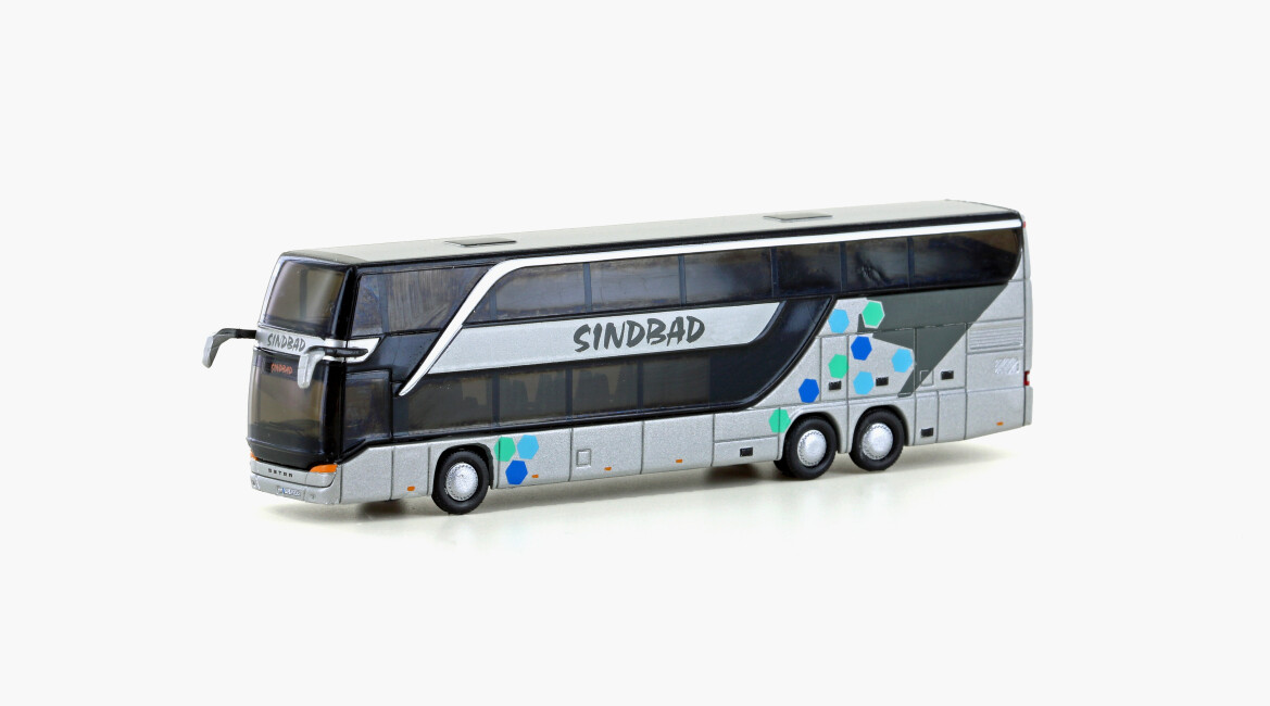 MiNis LC4486  Setra S 431DT Sindbad (PL) metallic