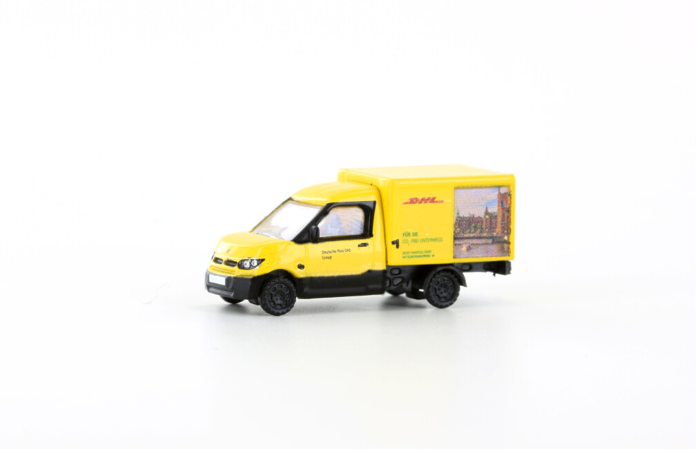 MiNis LC4555  Streetscooter Work "DHL Hamburg" 1:160