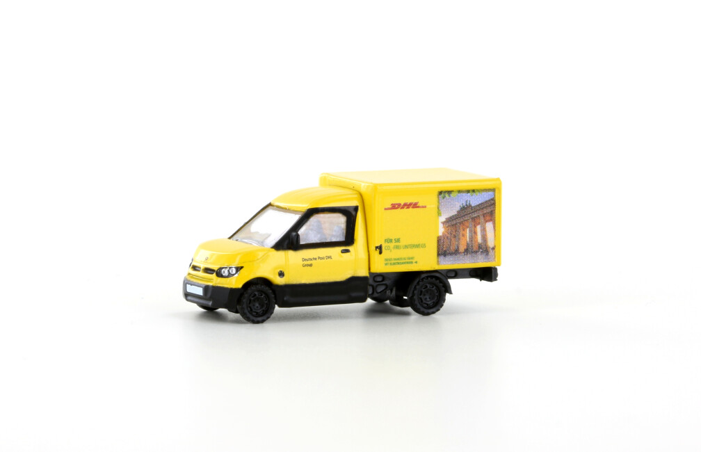 MiNis LC4556  Streetscooter Work "DHL Berlin" 1:160