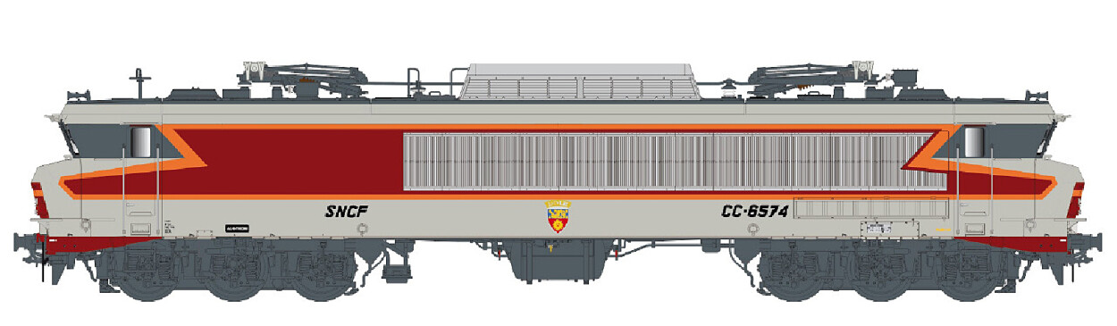 L.S. Models LS10313S  E-Lok CC 6574 Arzens  Ep. IV SNCF Sound