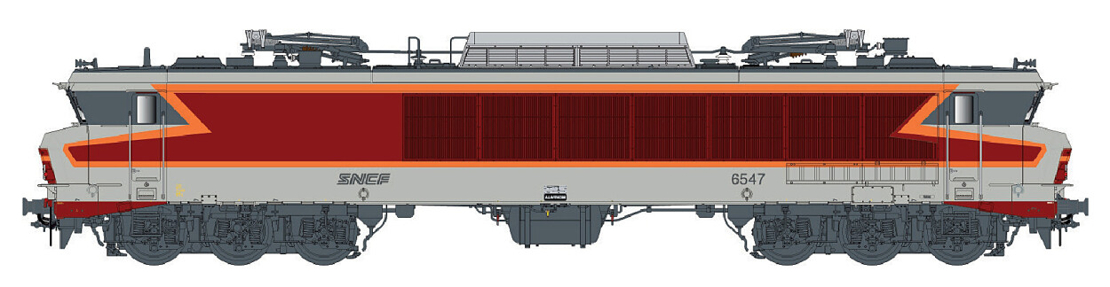 L.S. Models LS10314S  E-Lok CC 6547 Arzens  Ep. IV-V SNCF Sound