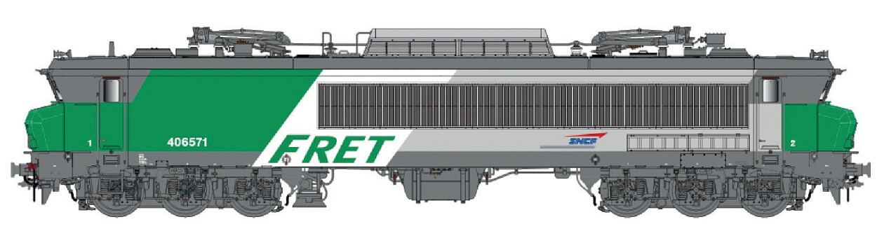 L.S. Models LS10317S  E-Lok CC 6571 FRET  Ep. V-VI SNCF Sound