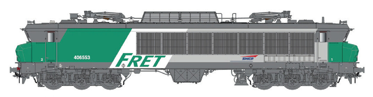 L.S. Models LS10332S  E-Lok CC 6553 FRET  Ep. V-VI SNCF Sound