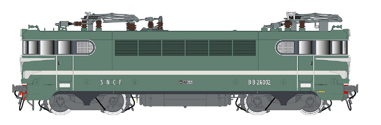 L.S. Models LS10731S  E-Lok BB 26002  Ep. III SNCF Sound  AC