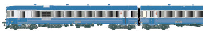 L.S. Models LS11027  Diesel-Triebzug X 4900 2-teilig  Ep....