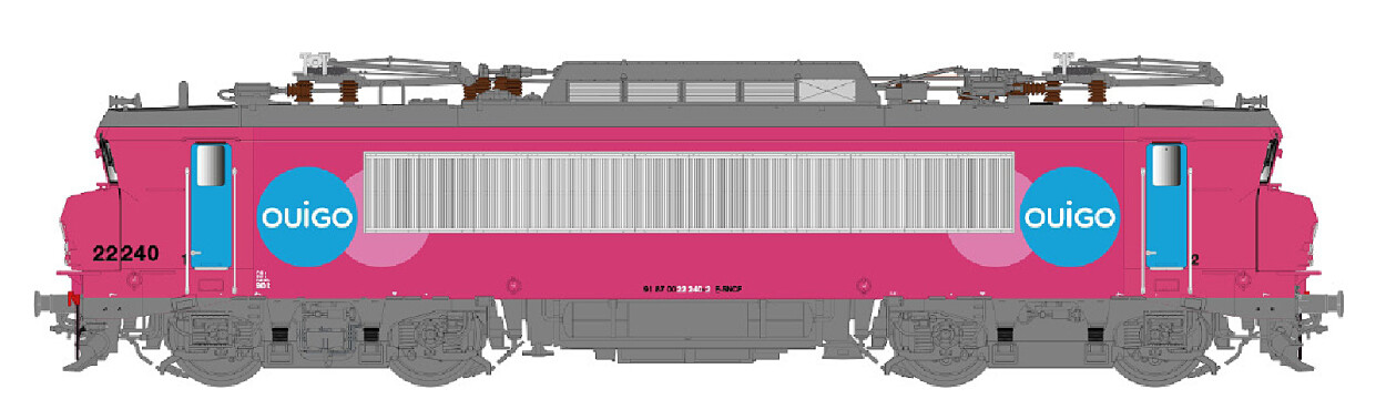 L.S. Models LS11106  E-Lok BB 22240 OUGIO  Ep. VI SNCF