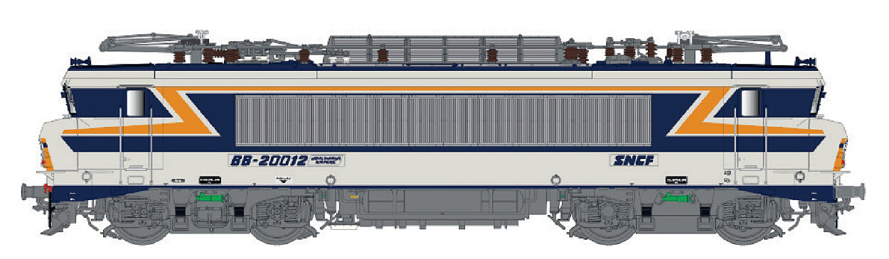 L.S. Models LS11198S  E-Lok BB 20012  Ep. IV SNCF Sound