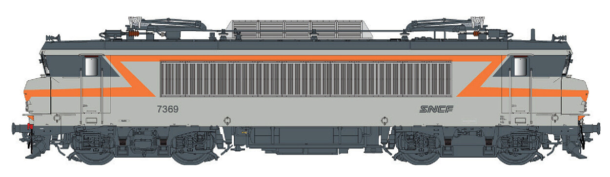 L.S. Models LS11204  E-Lok BB 7369 beton  Ep. V SNCF