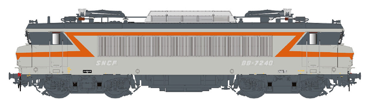 L.S. Models LS11707  E-Lok BB 7240 beton  Ep. IV SNCF