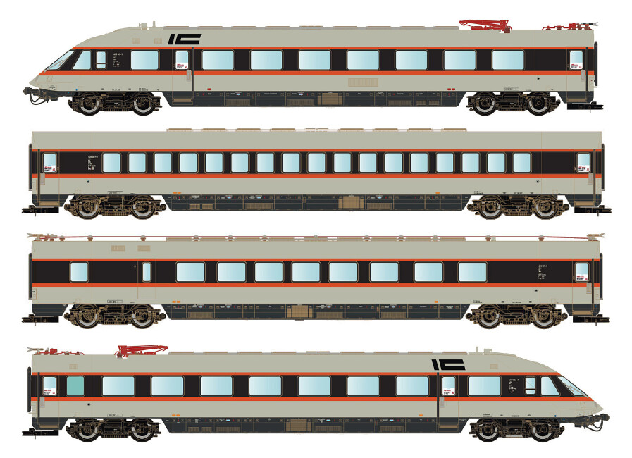 L.S. Models LS16001  E-Triebzug ET 403 IC 4-teilig  Ep. IV DB