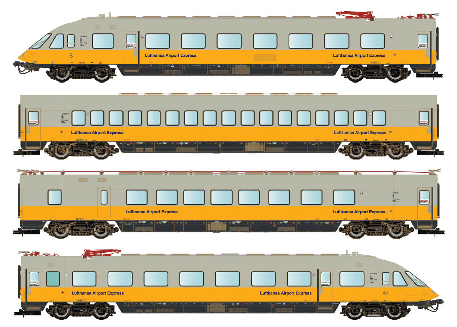 L.S. Models LS16006  E-Triebzug ET 403 LH 4-teilig  Ep. IV DB