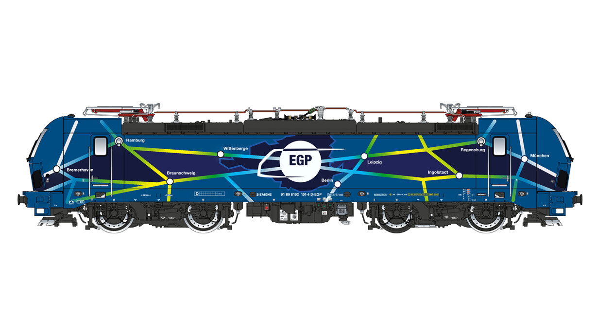 L.S. Models LS16151  E-Lok BR 192 Smartron  Ep. VI EGP