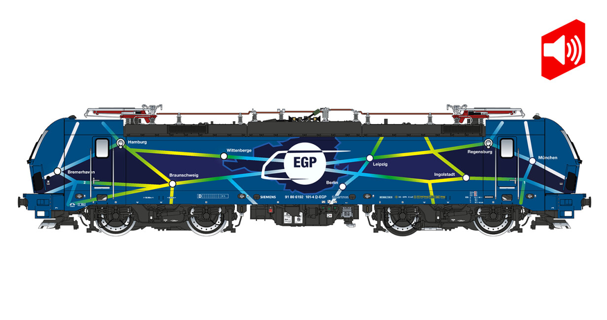 L.S. Models LS16151S  E-Lok BR 192 Smartron  Ep. VI EGP Sound