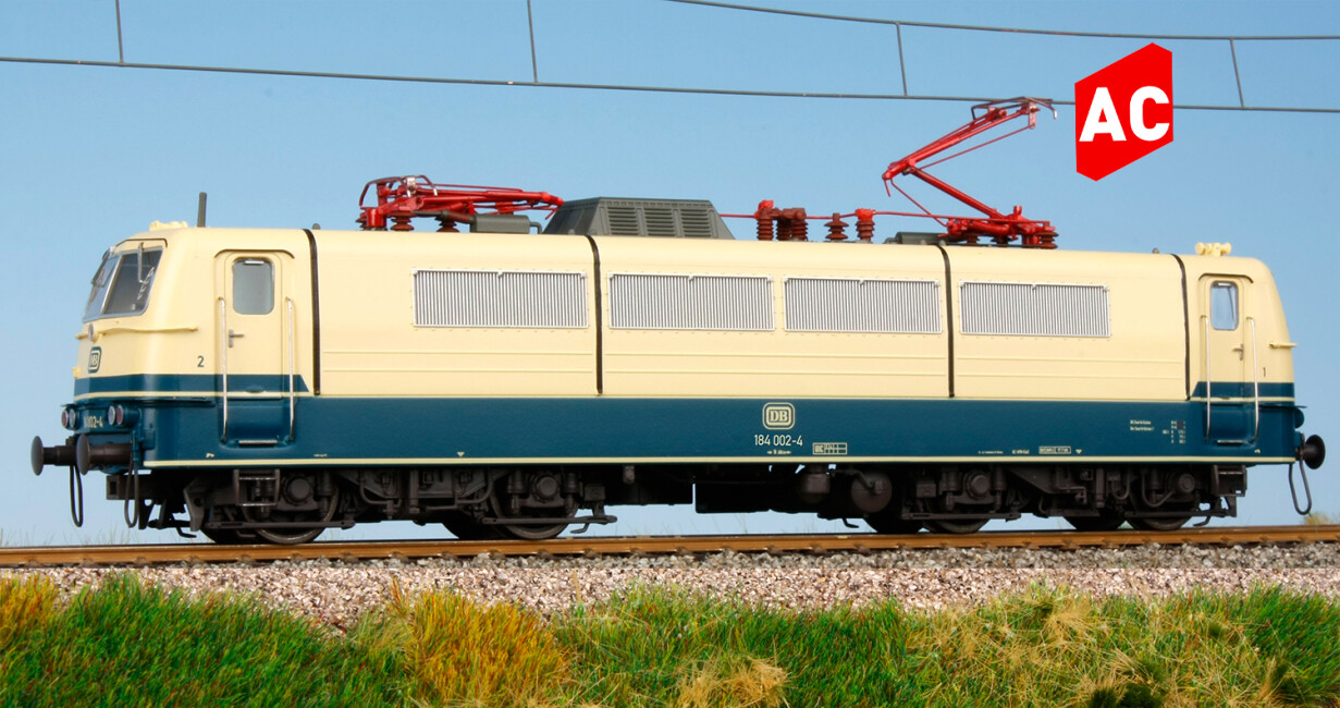 L.S. Models LS16521  E-Lok BR 184 Bw Saarbrücken  Ep. IV DB  AC