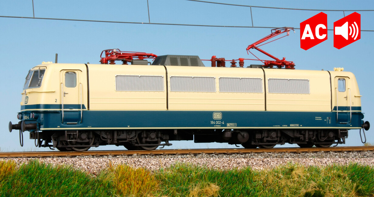 L.S. Models LS16521S  E-Lok BR 184 Bw Saarbrücken  Ep. IV DB Sound  AC