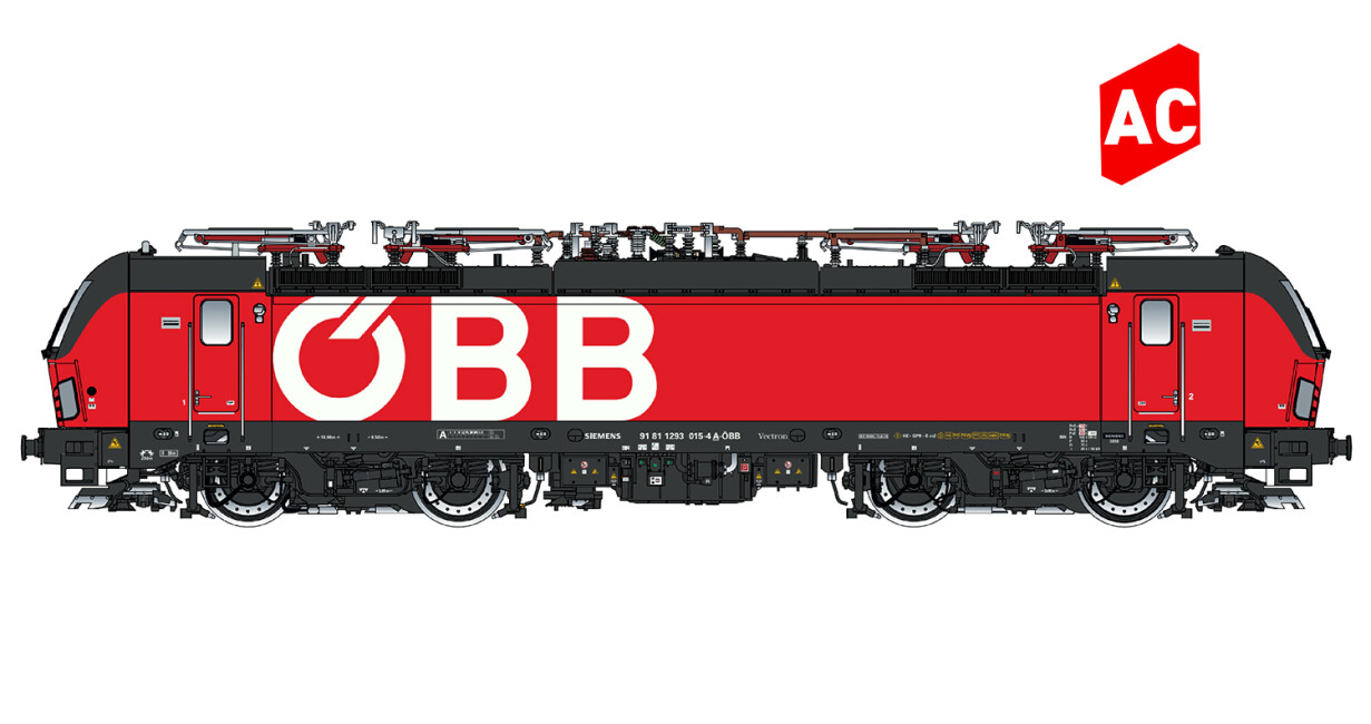 L.S. Models LS17911  E-Lok Rh 1293 Vectron  Ep. VI ÖBB  AC