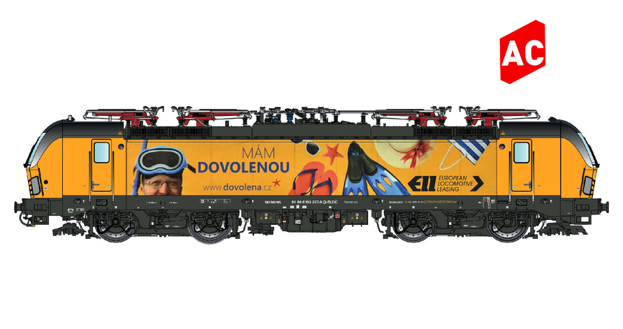 L.S. Models LS18504  E-Lok BR 193 Vectron Regiojet Werbung  Ep. IV RegioJet  AC