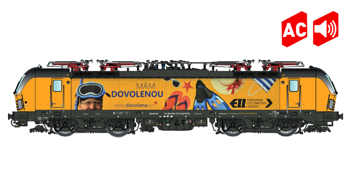 L.S. Models LS18504S  E-Lok BR 193 Vectron Regiojet Werbung  Ep. IV RegioJet Sound  AC