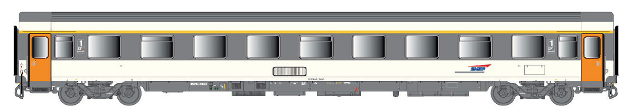 L.S. Models LS40384  Personenwagen VSE A9u 1.Kl. Corail  Ep. IV SNCF