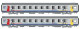 L.S. Models LS41216  2er-Set Personenwagen VTU TER Bourgogne  Ep. VI SNCF